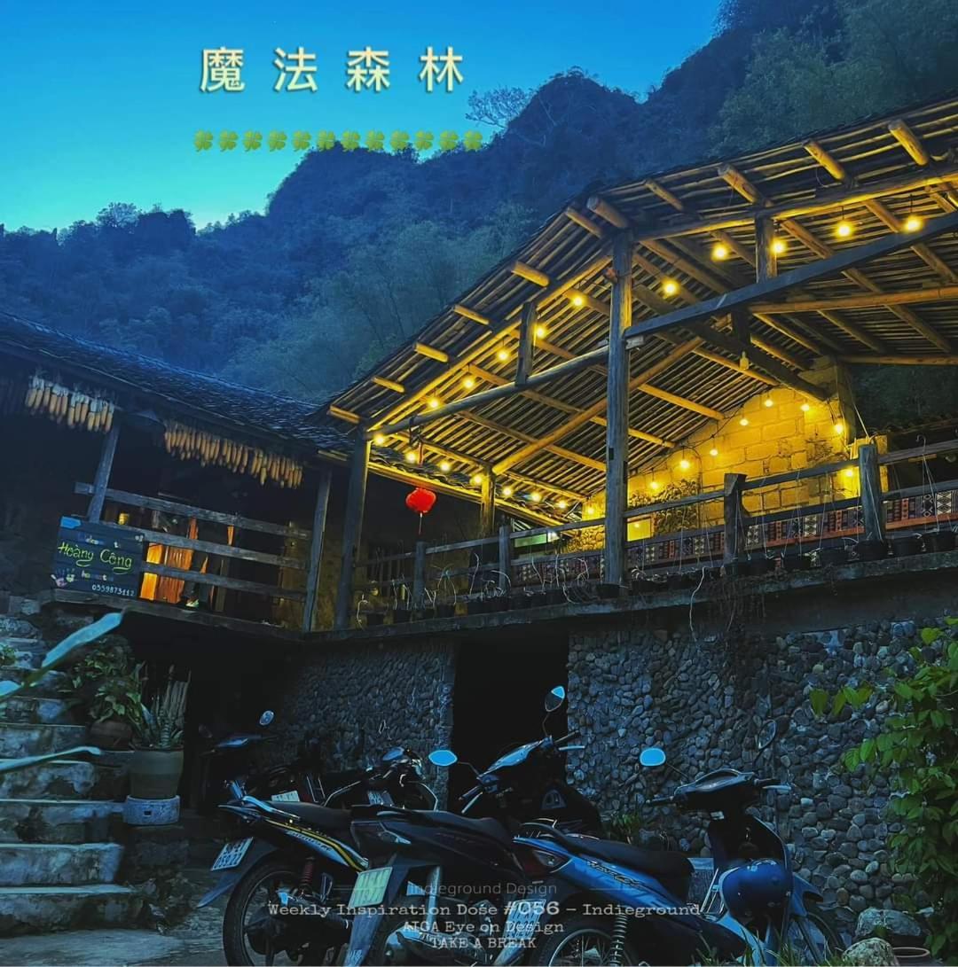 Hoang Cong Ban Gioc Homestay Cao Bang Exteriör bild