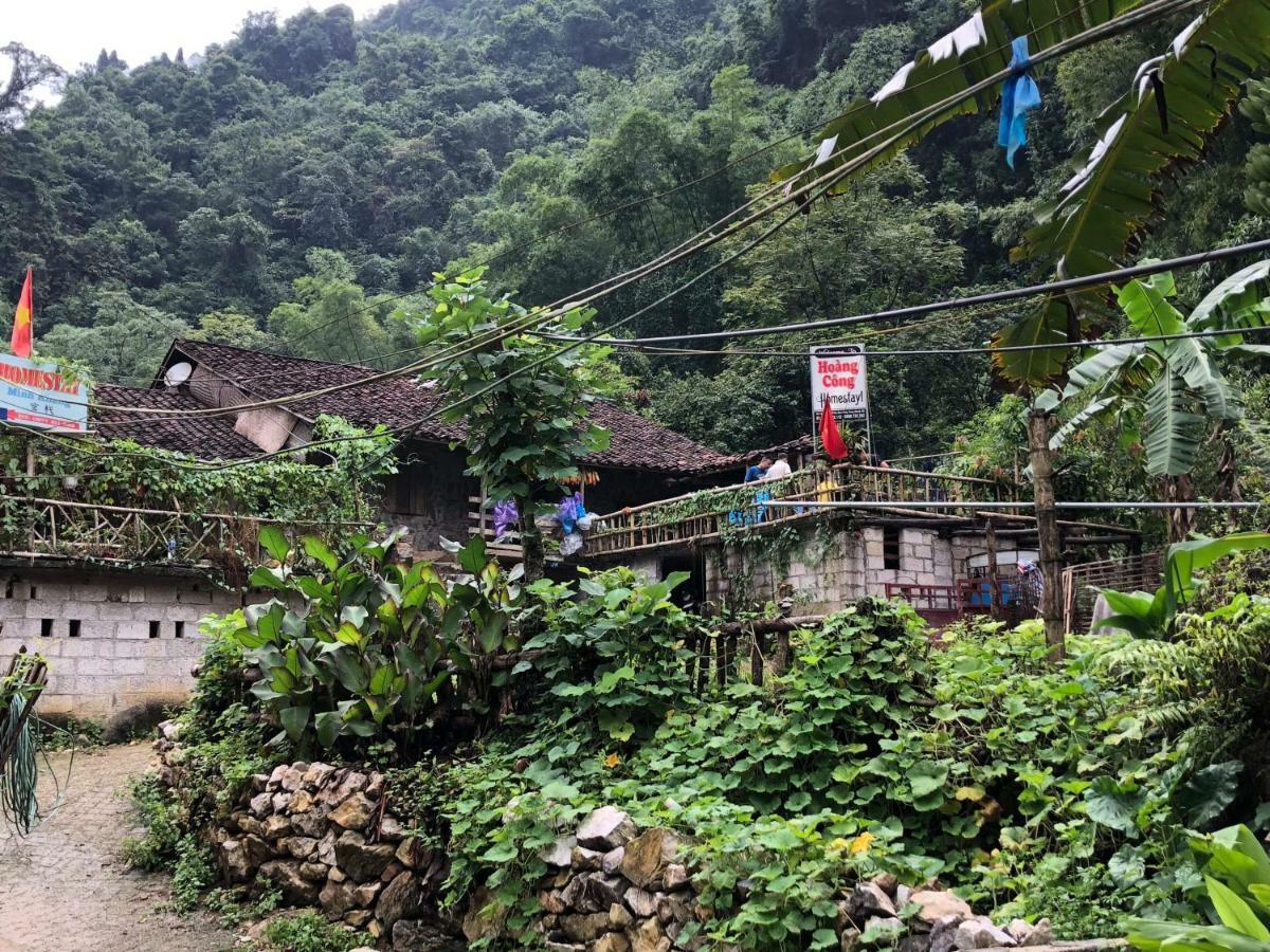 Hoang Cong Ban Gioc Homestay Cao Bang Exteriör bild
